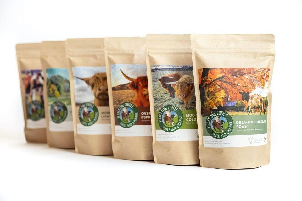 Fluffy Cow Coffee - Coffee Helping Farm Sanctuaries