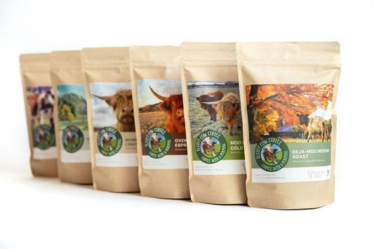 Fluffy Cow Coffee - Coffee Helping Farm Sanctuaries
