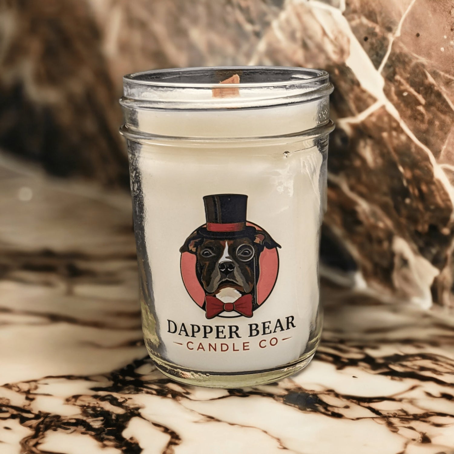 Coconut Soy hand poured luxury wooden wick non toxic candles