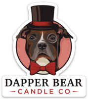 Dapper Bear Candle Co. Hand Poured Coconut Soy Wood Wick Candles