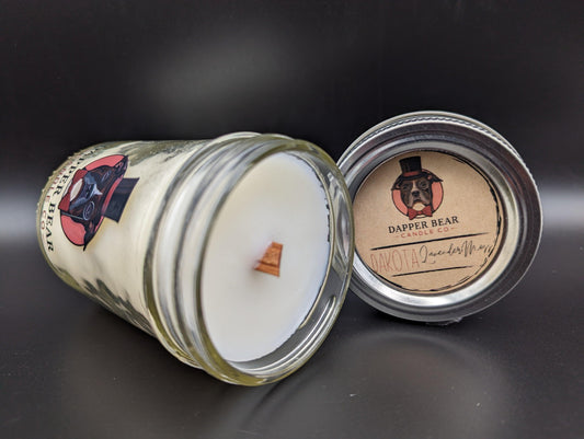 "Dakota" Lavender Oakmoss - Dapper Bear Candle Co.