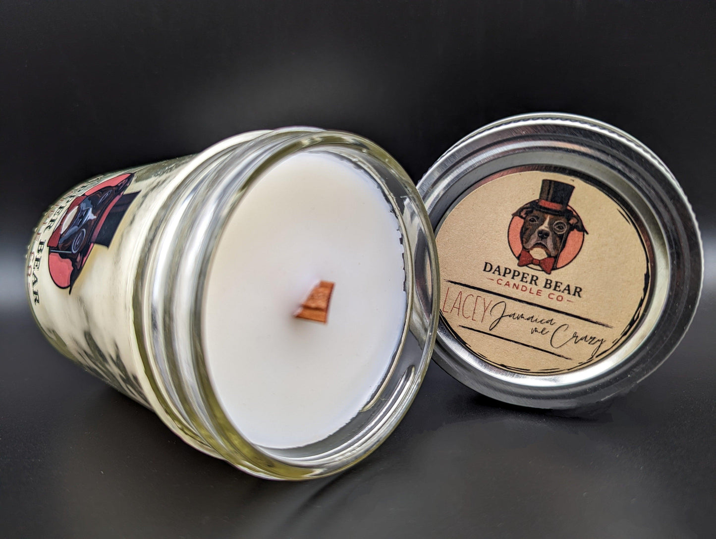"Lacey" Jamaica Me Crazy - Dapper Bear Candle Co.