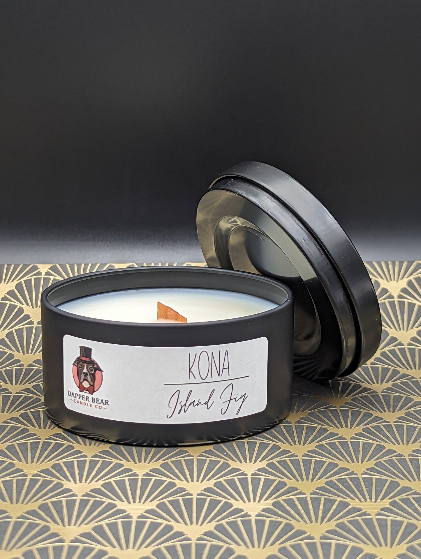 "Kona" Island Fig - Dapper Bear Candle Co.