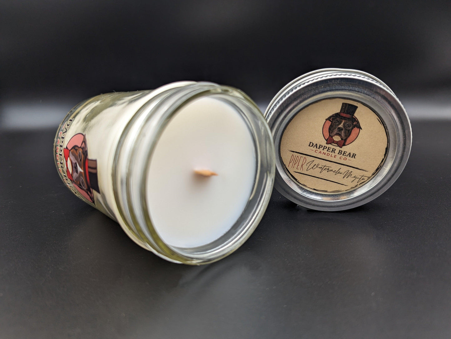 "Piper" Watermelon Mojito - Dapper Bear Candle Co.