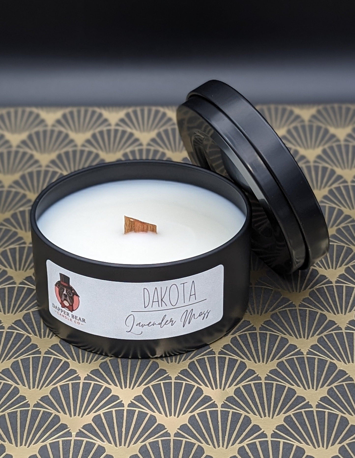 "Dakota" Lavender Moss - Dapper Bear Candle Co.