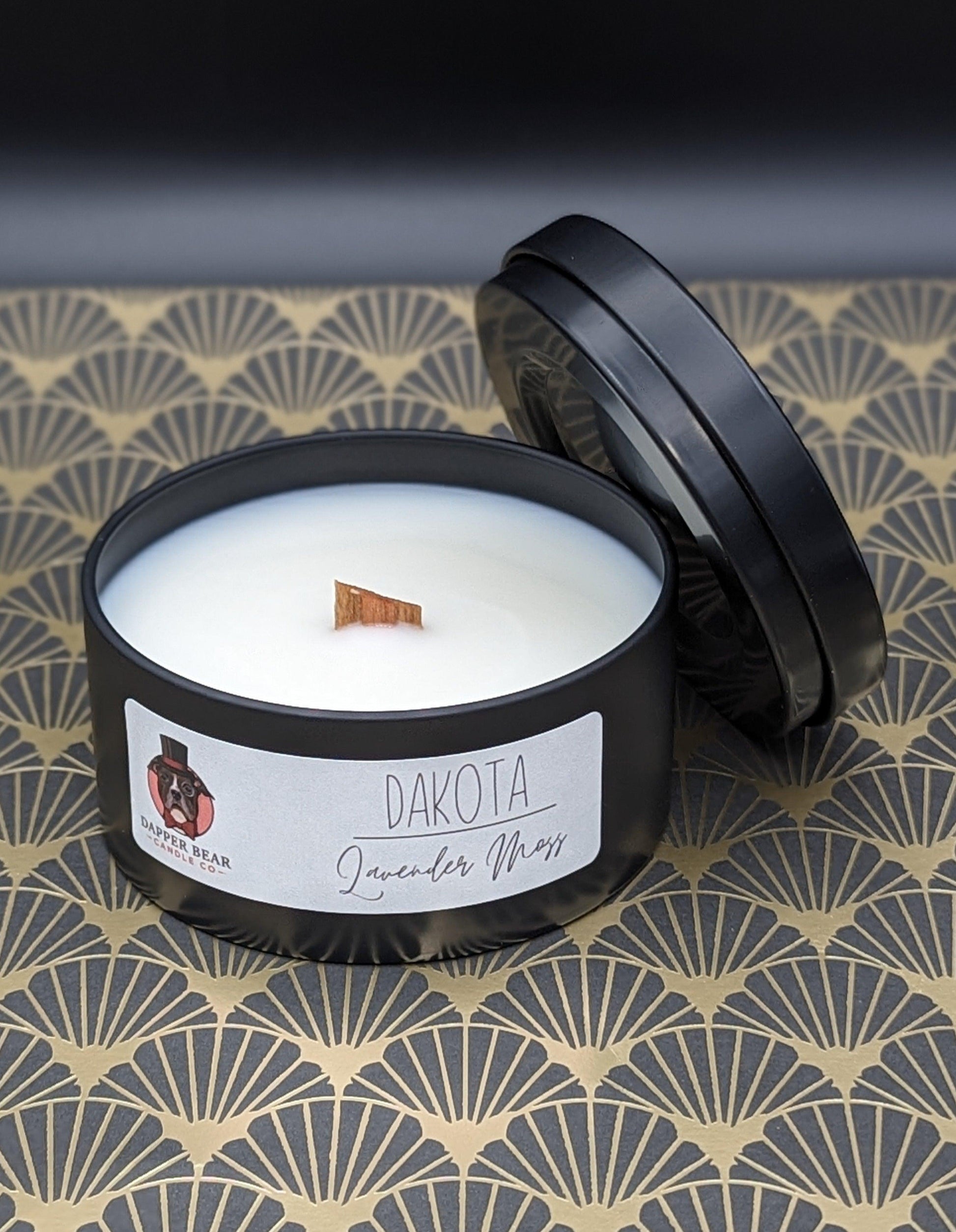 "Dakota" Lavender Moss - Dapper Bear Candle Co.