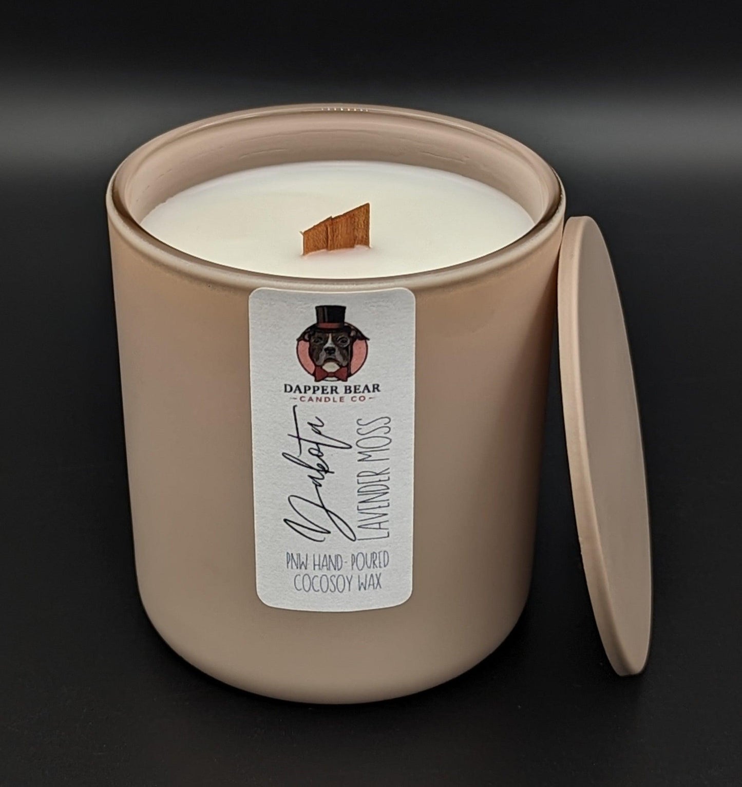"Dakota" Lavender Moss - Dapper Bear Candle Co.