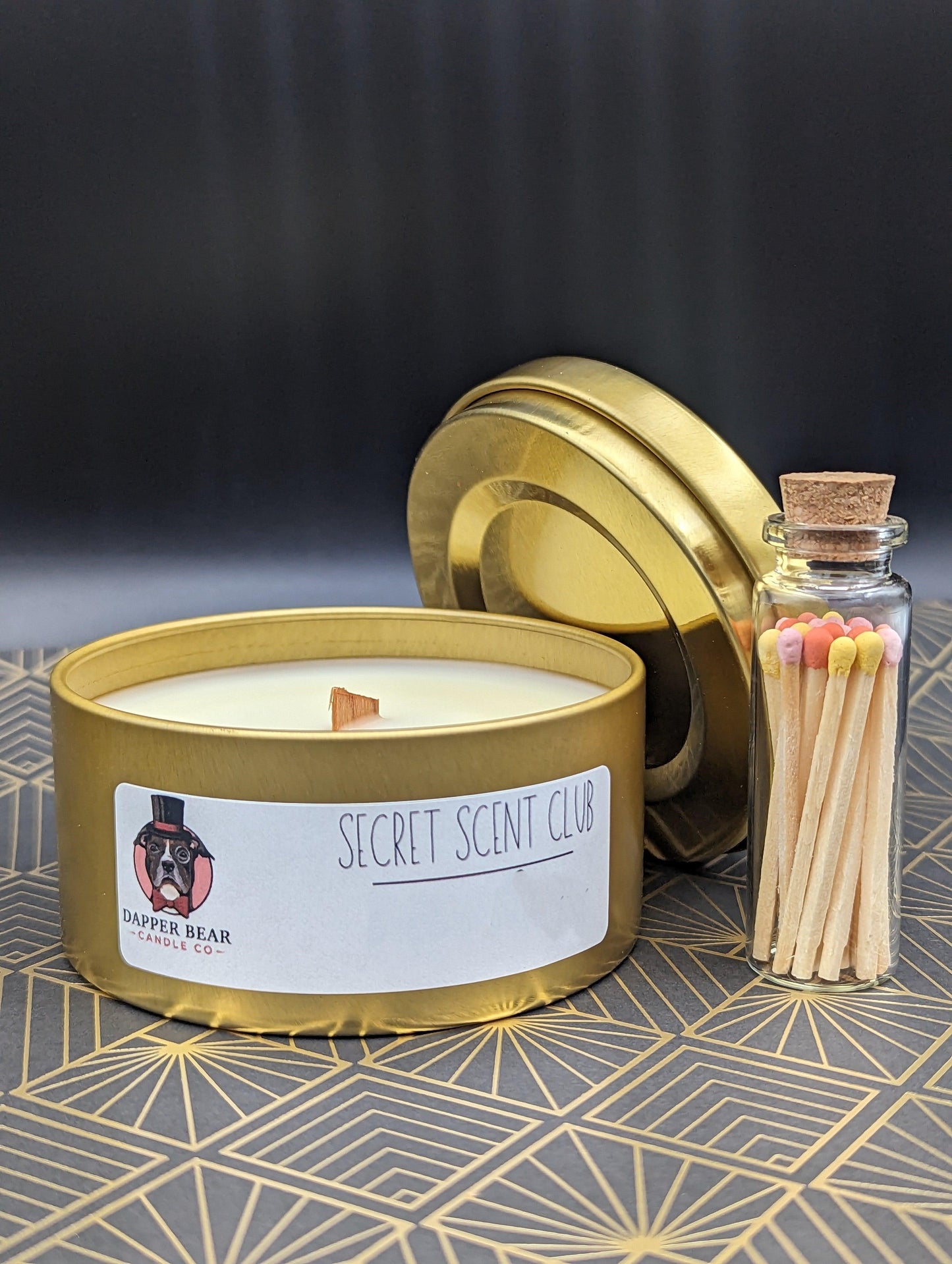 Secret Scents Club - Dapper Bear Candle Co.