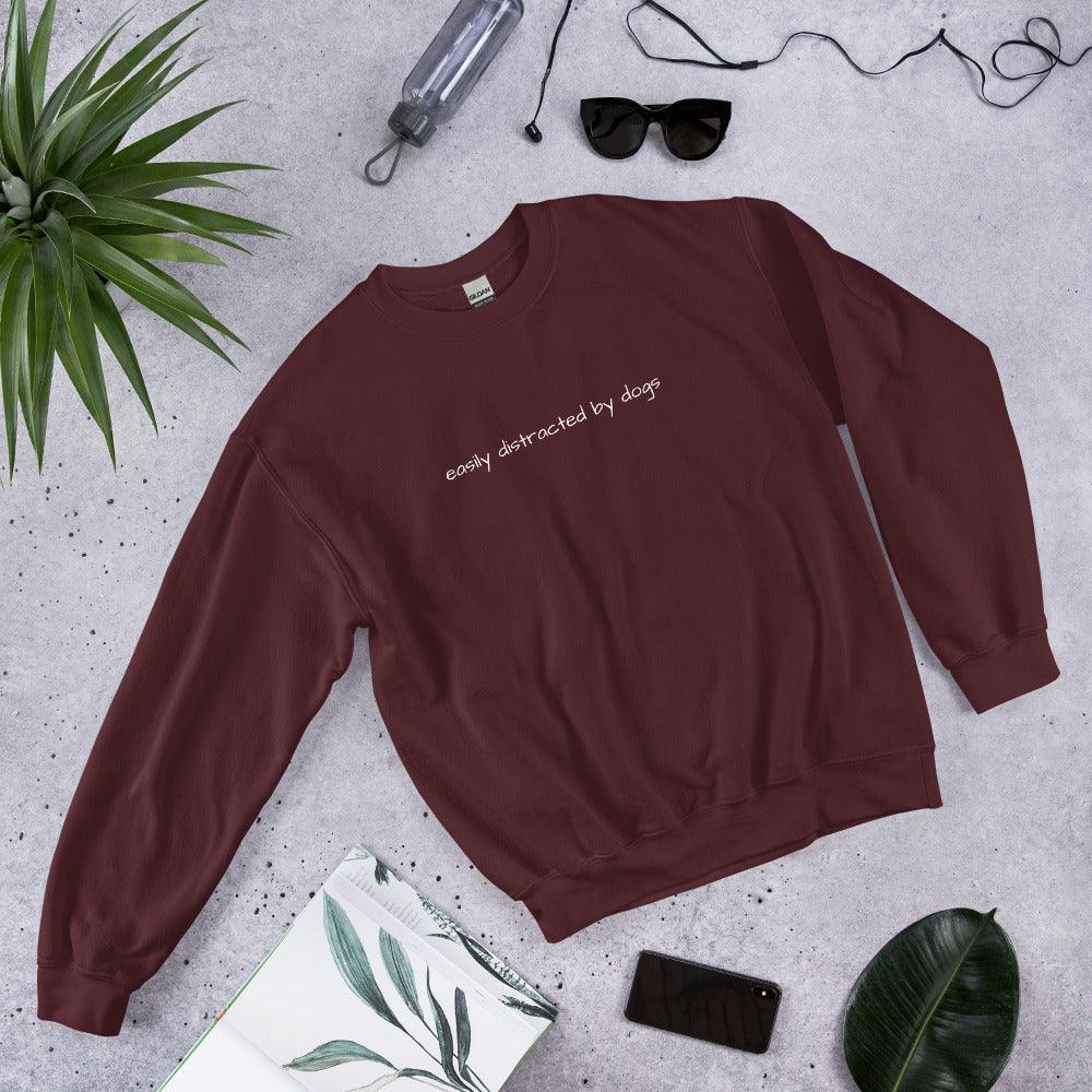 Easily Distracted Sweatshirt - Dapper Bear Candle Co.