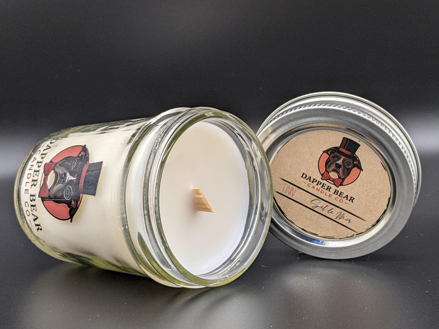 "Finn" Sel de Mer - Dapper Bear Candle Co.