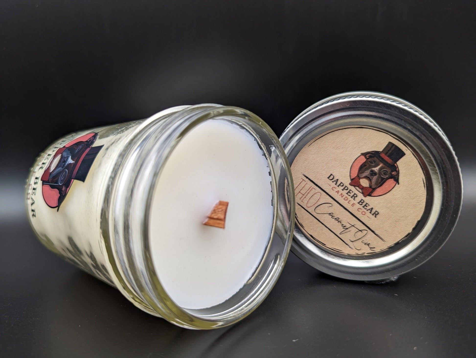 "Theo" Coconut Lime - Dapper Bear Candle Co.