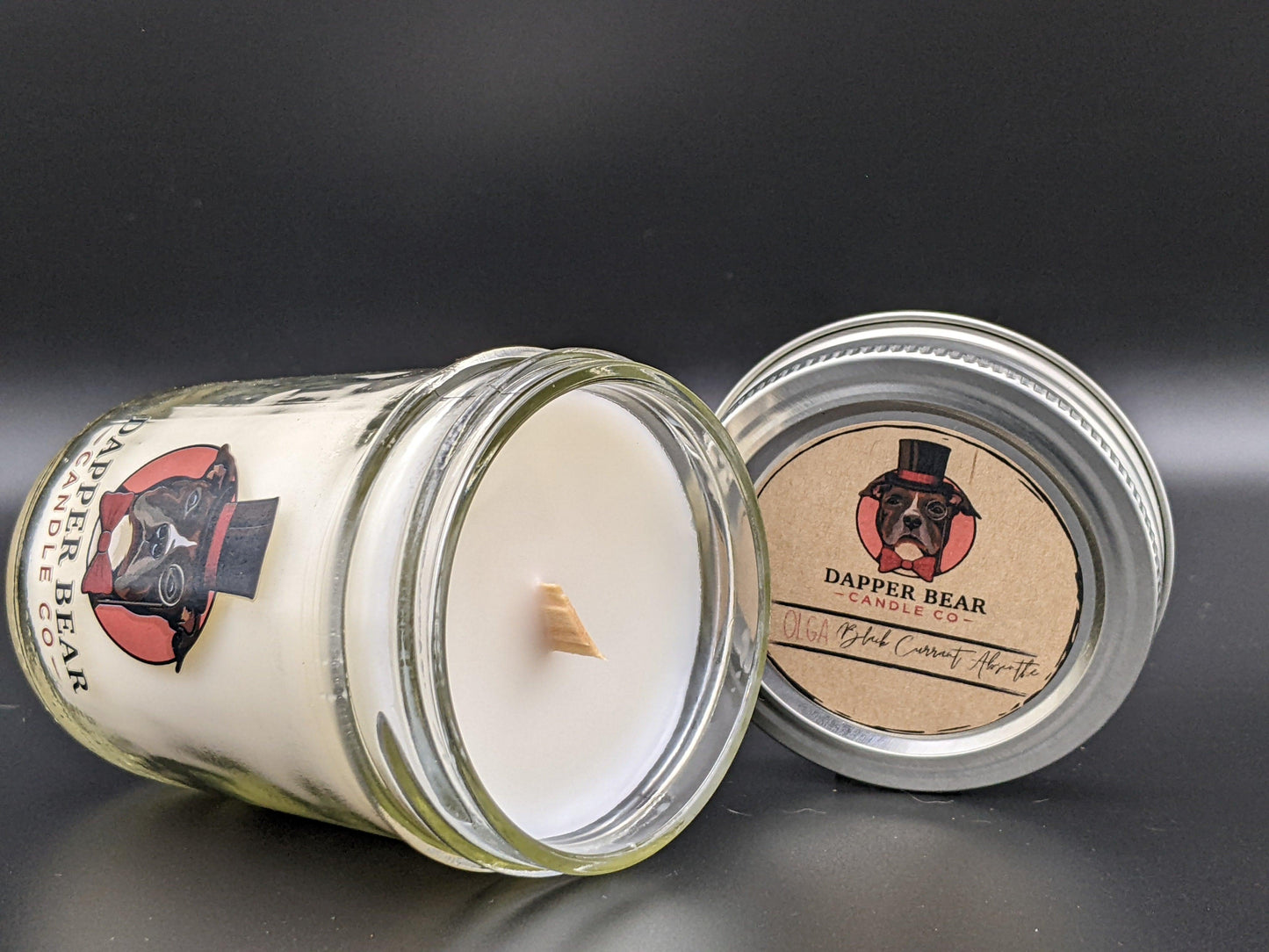 "Olga" Black Absinthe - Dapper Bear Candle Co.