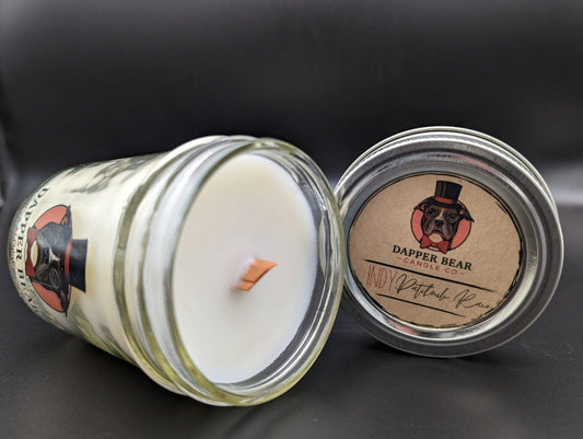 "Indy" Patchouli Rain - Dapper Bear Candle Co.